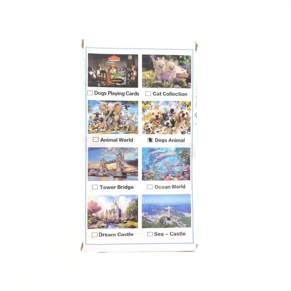 No Brand 1000 Piece Jigsaw Puzzle "Dogs Animal" - Good Used Condition - Picture 2 of 10